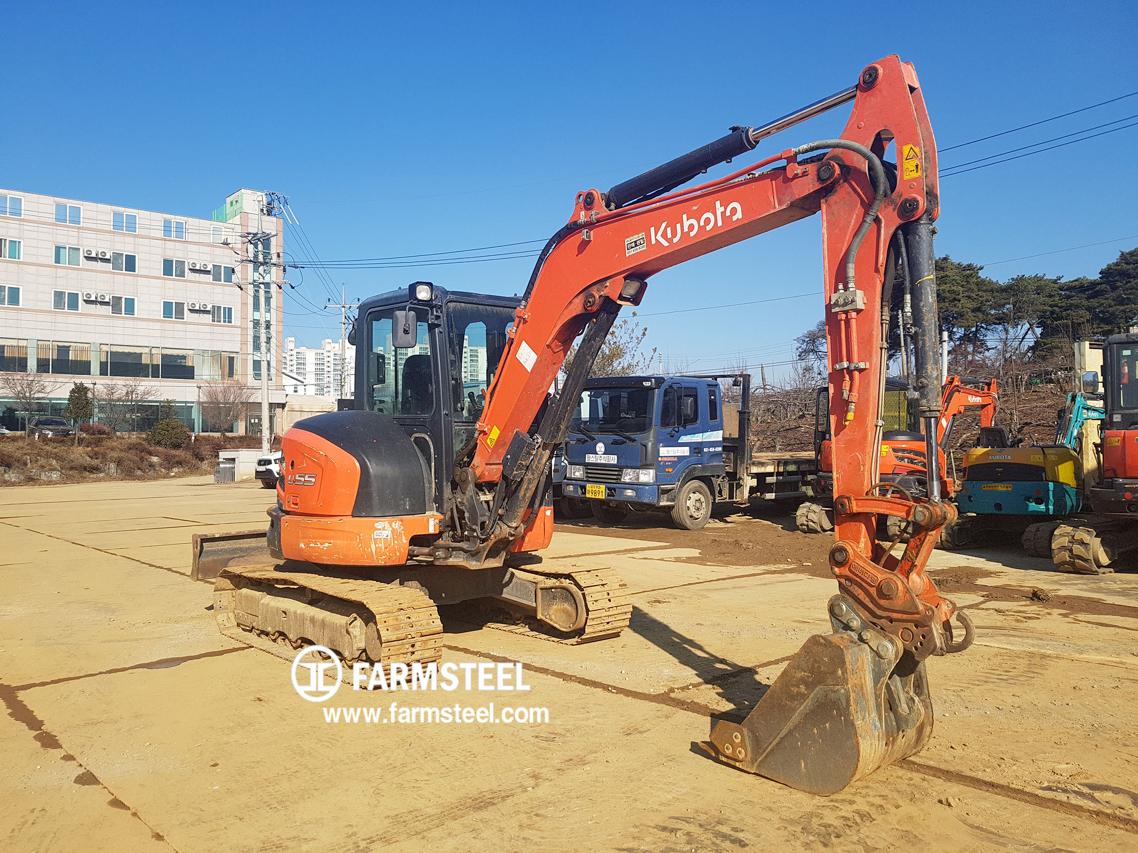 2013 KUBOTA U-55 Excavator. (7781)