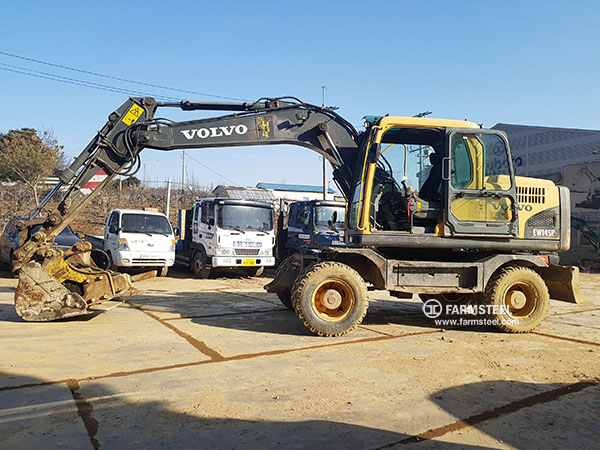 2012  VOLVO  EW145BP    Excavator. (8498)
