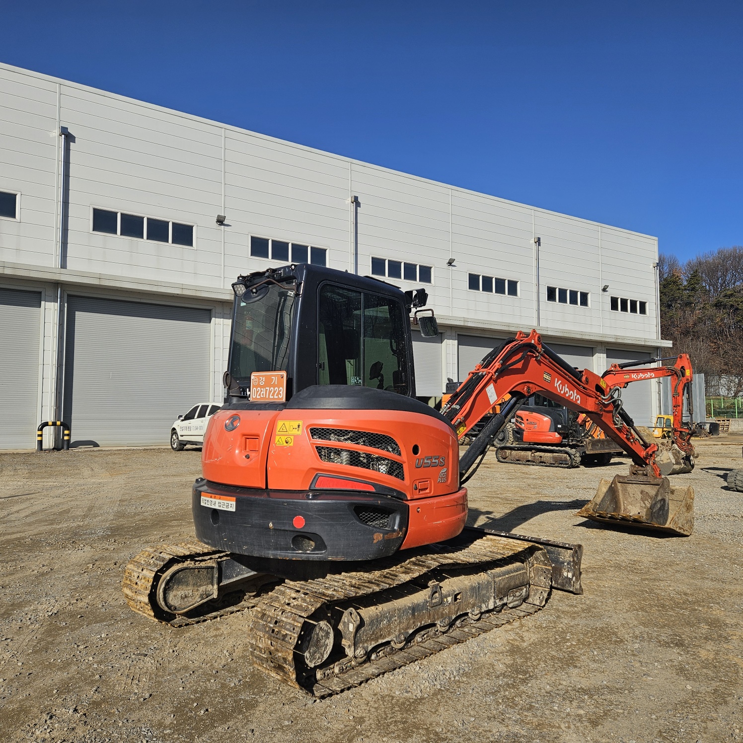 2021 KUBOTA U-55S Used Excavator. (7223)