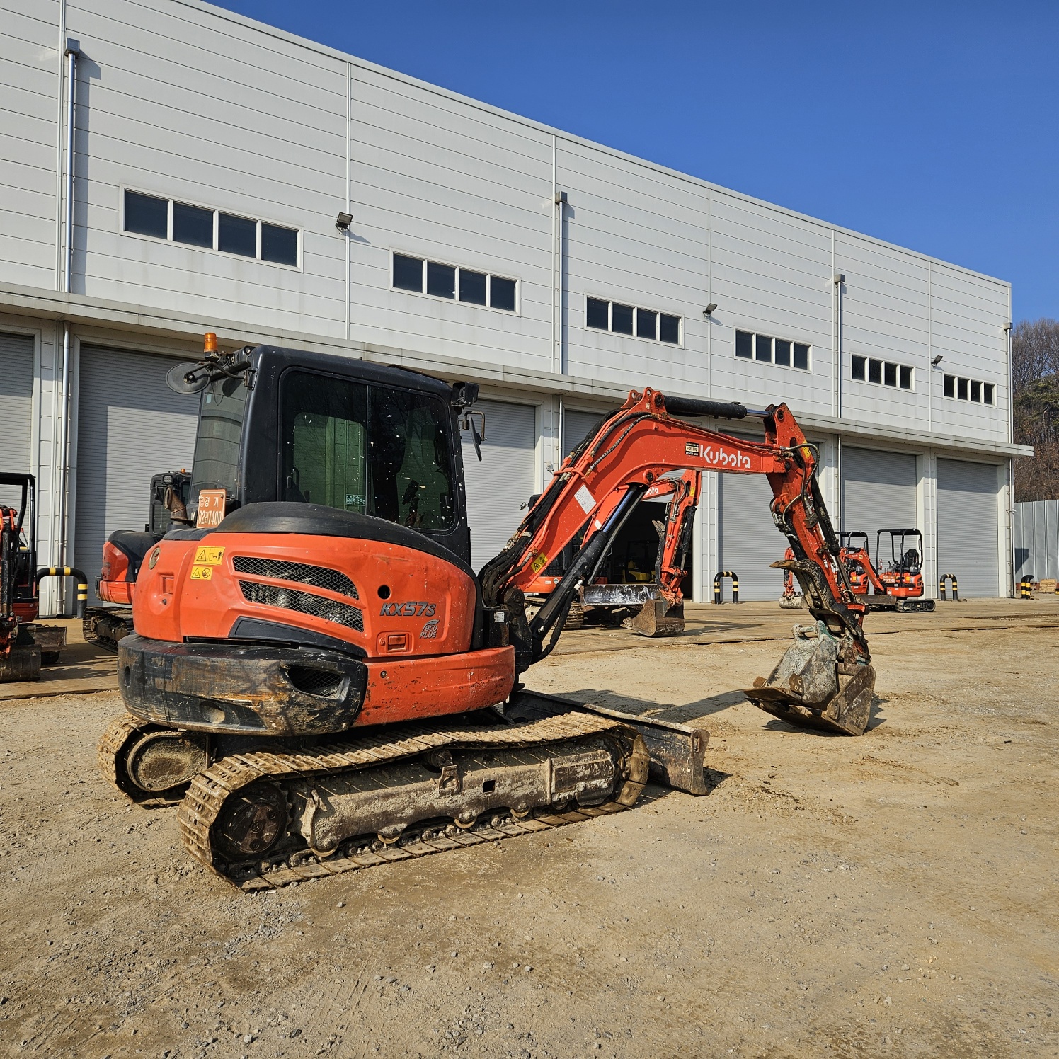2021 KUBOTA KX-57S Used Excavator. (7400)