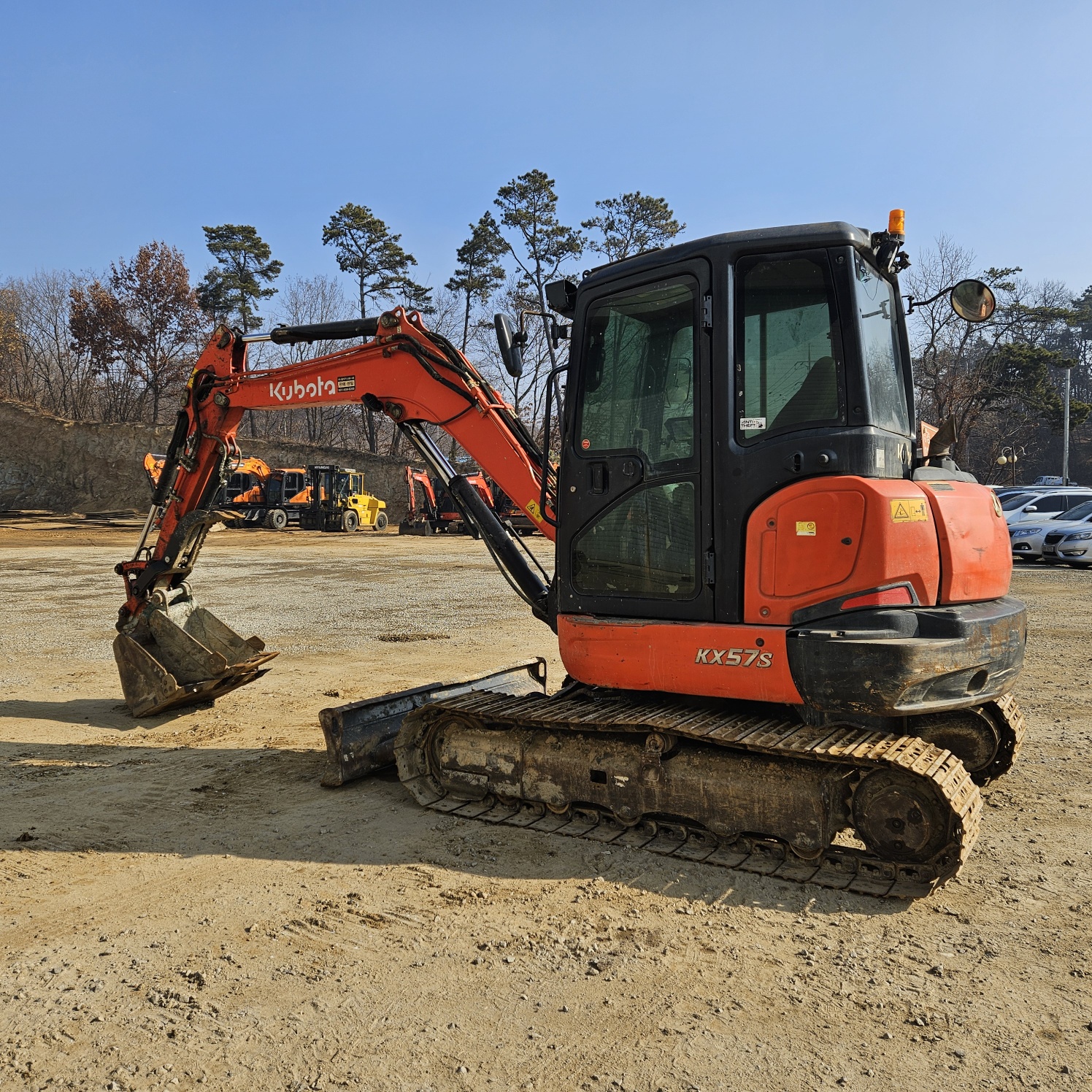 2021 KUBOTA KX-57S Used Excavator. (7400)